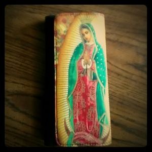 Ladies wallet Virgin Mary Madonna print